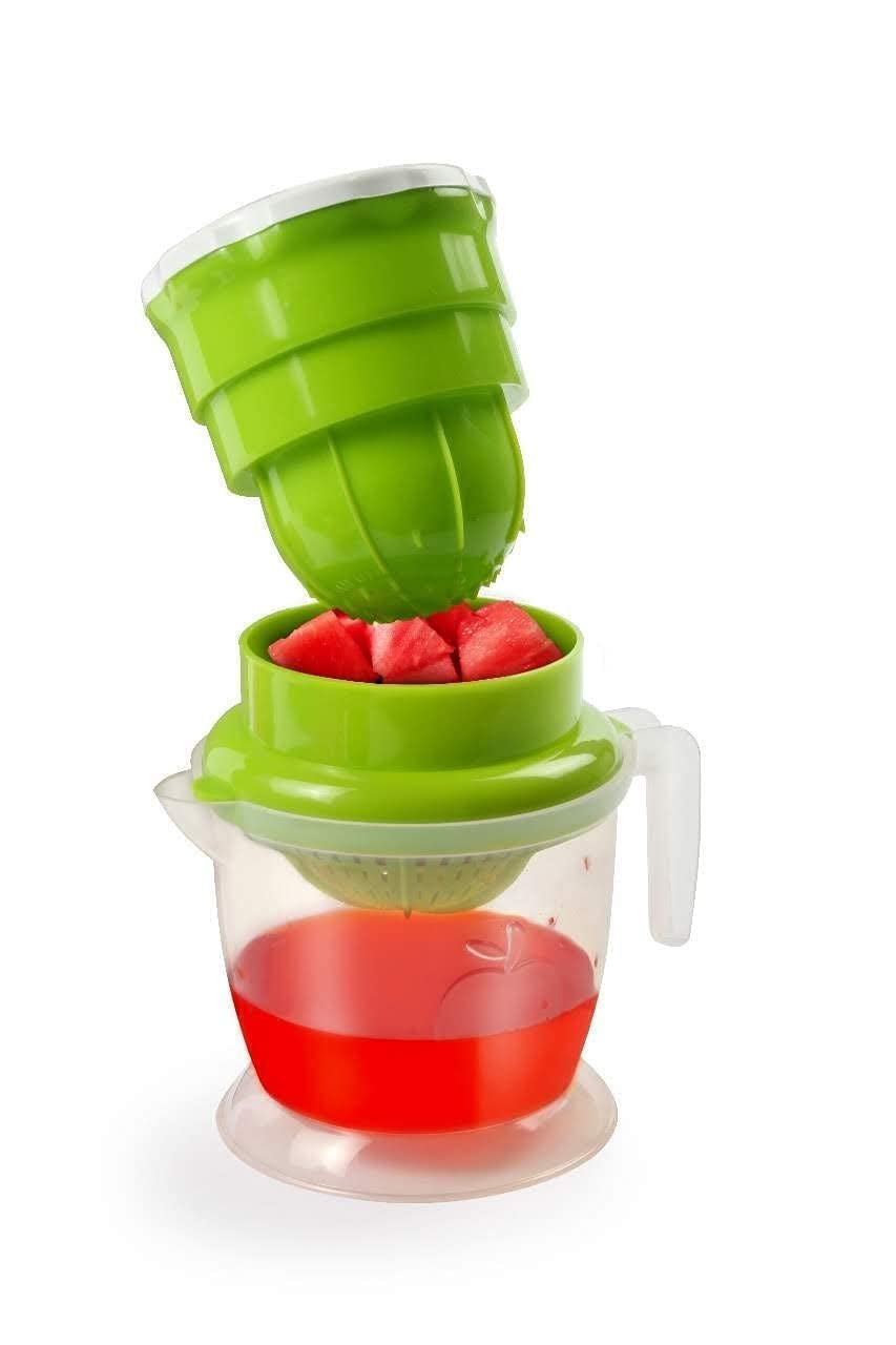 ATEVON Portable 2-In-1 Nano Juicer, Hand Press, Multicolor, 1 Watts