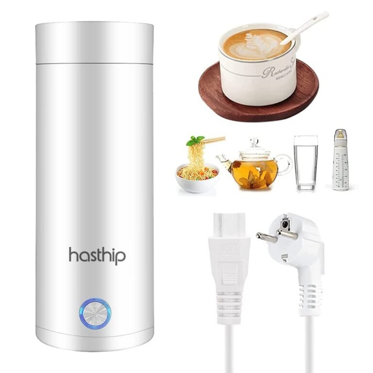 HASTHIP Electric Kettle For Travel 0.4 Litre Portable Electric Water ...