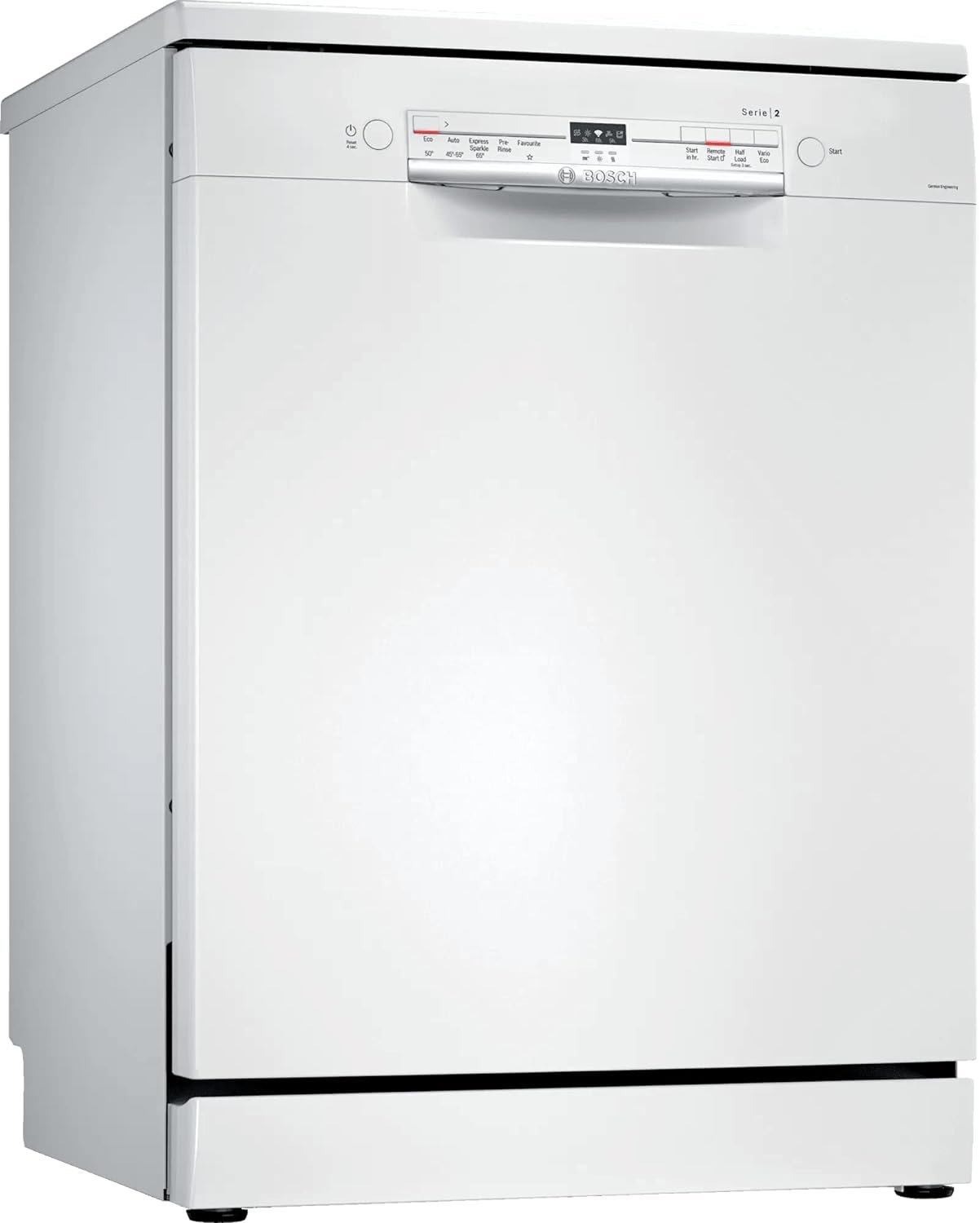 Bosch 13 Place Settings Free Standing Dishwasher (SMS2ITW00I, White)