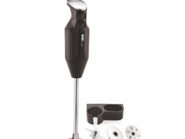 BOSS Platinum Portable Hand Blender 225W – Watt | Variable Speed Control | 3 Years Warranty | Easy to Clean and Store | ISI-Marked, Black