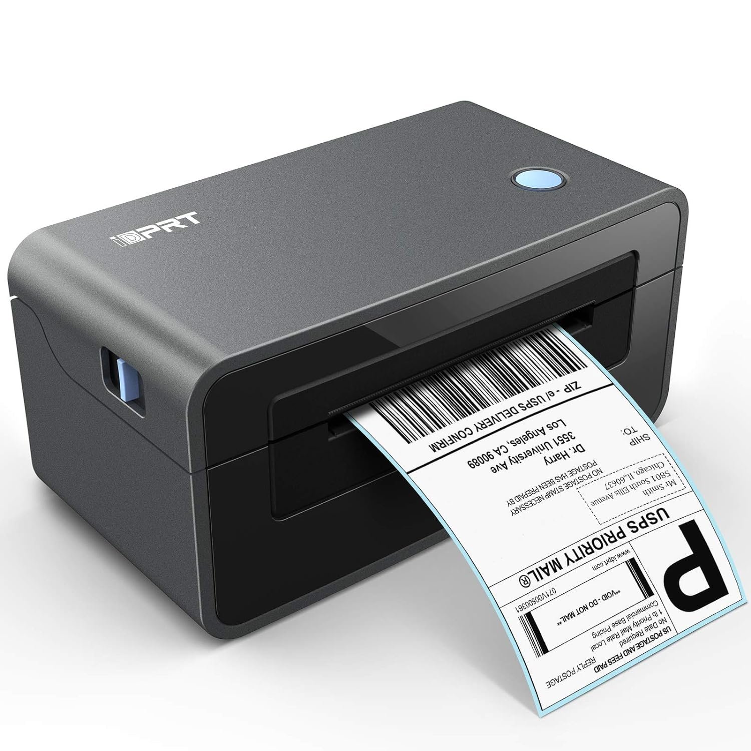 iDPRT SP410 Thermal Label Printer, 203 DPI Bar Code Label Printer, 4×6″ Shipping Label Printer, Compatible with Windows, Mac, Chrome OS