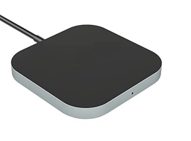 (Refurbished) Magnetic Wireless Charger (B0B94FKYQ4) | 15W Fast Charging Square Pad | Compatible with Phones.