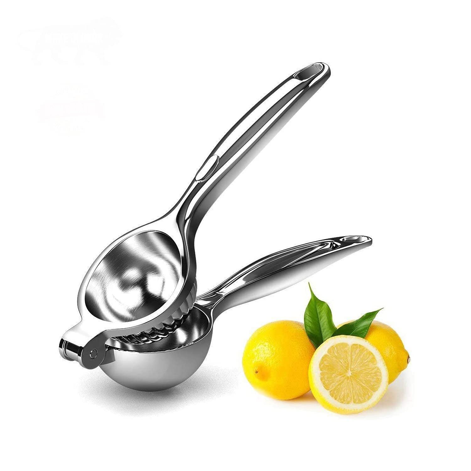 Eleven Rings Stainless Steel Lemon Squeezer with Comfortable Handle | Modern Kitchen Tool For Lemon Juice Extracting | Easy To Use And Clean