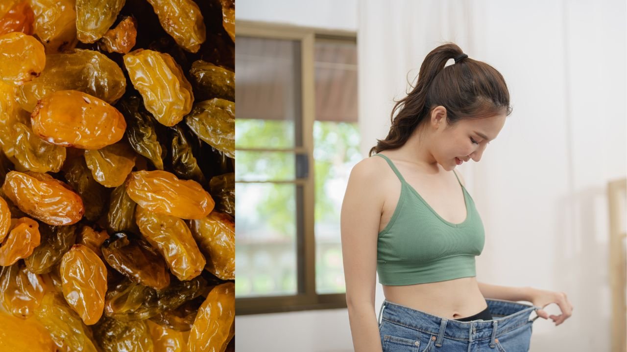 Raisins are an effective remedy for weight gain, and eating them can help you gain weight faster